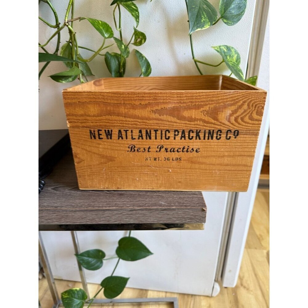 New Atlantic packaging company best practice wooden box